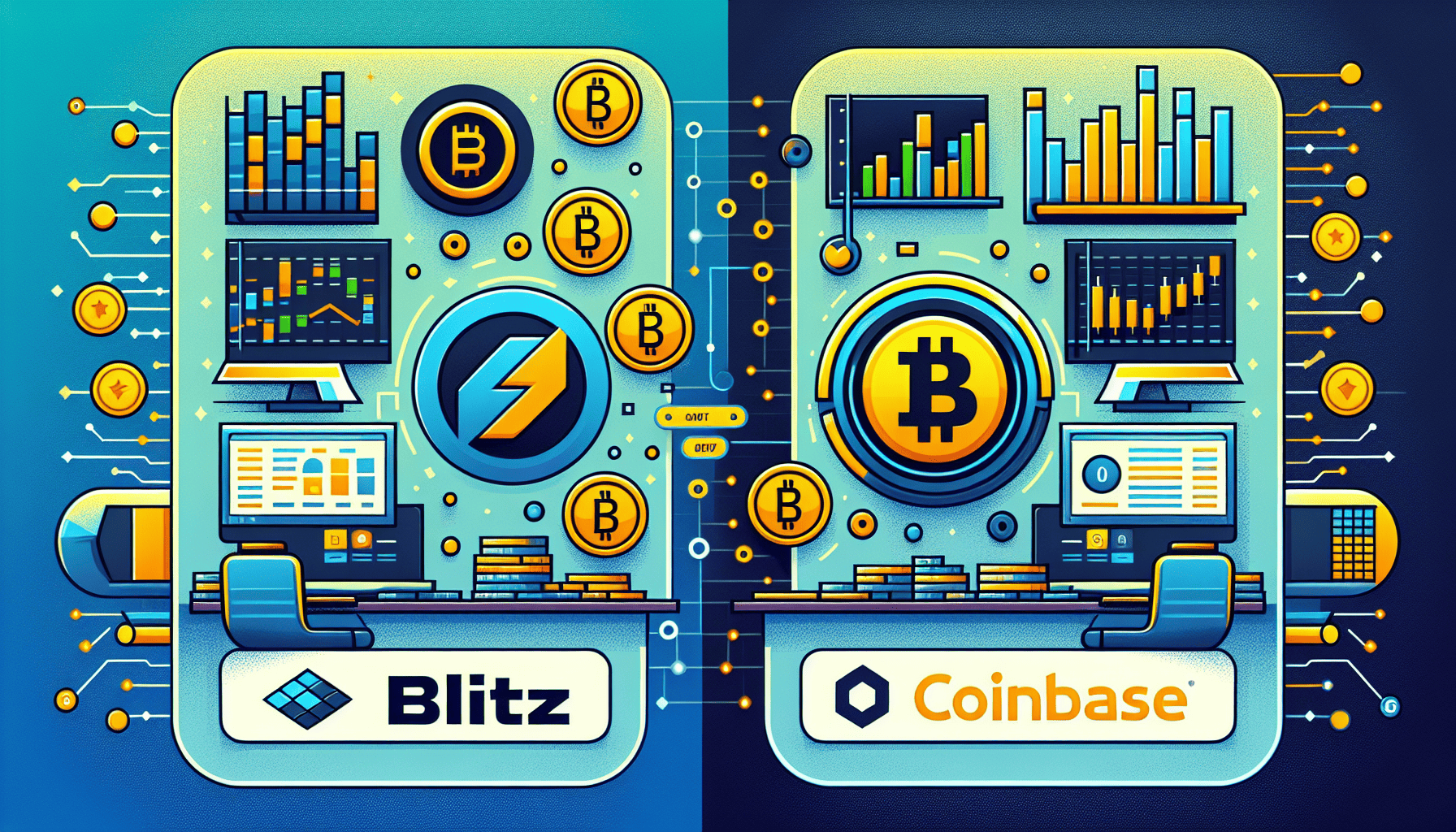 Blitz Exchange and Coinbase Comparison